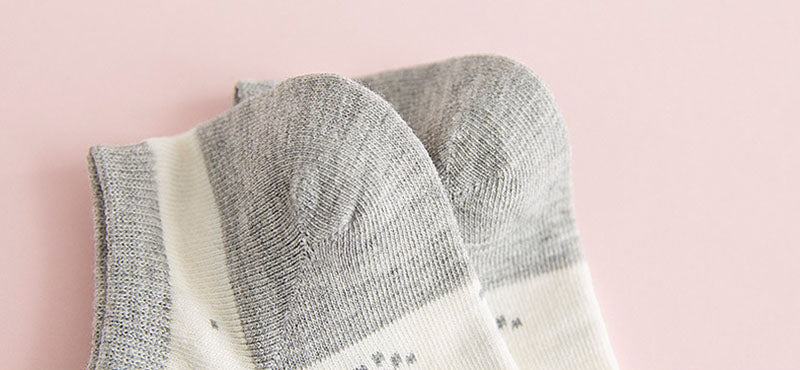 Women's Cotton Soft Socks | 5 Pairs Set