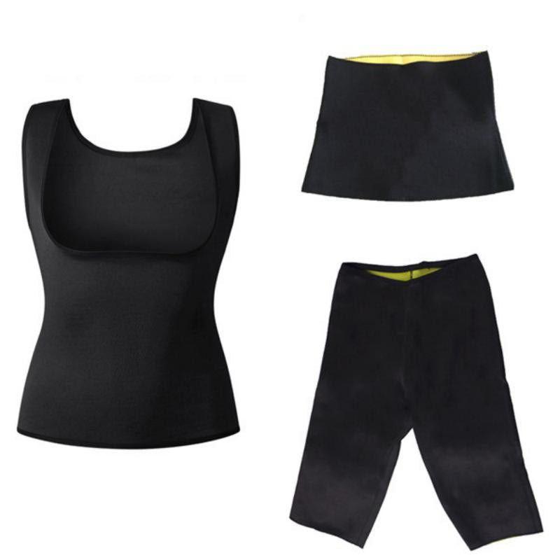 Women's Slimming Shapewear Set | Vest & Belt & Shorts