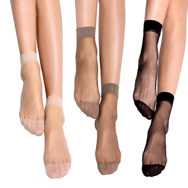 Women's Summer Transparent Bamboo Socks