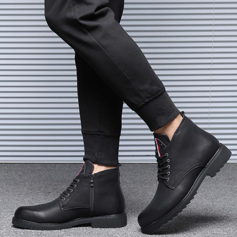 Men's Winter Casual Genuine Leather Boots
