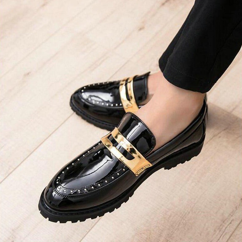 Men's Wedding Leather Loafers