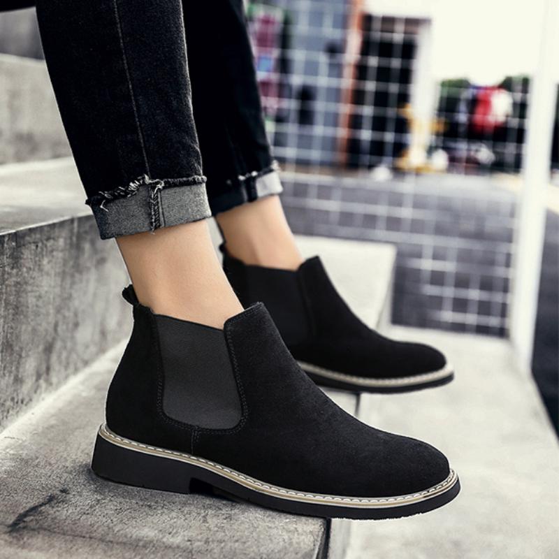 Men's Suede Ankle Boots