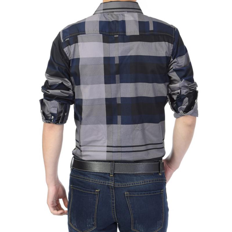 Men's Casual Cotton Short Sleeved Shirt