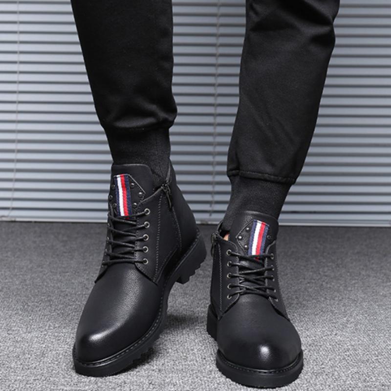 Men's Winter Casual Genuine Leather Boots