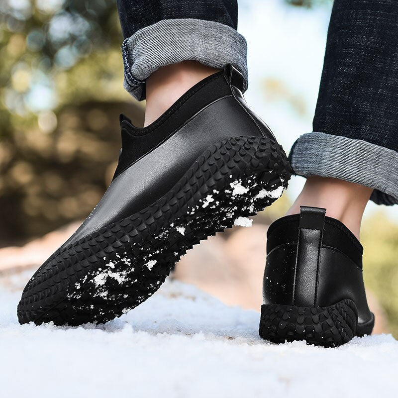 Men's Winter Rain Boots | Plus Size