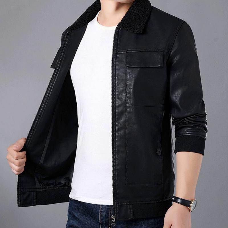 Men's Autumn Casual Leather Jacket