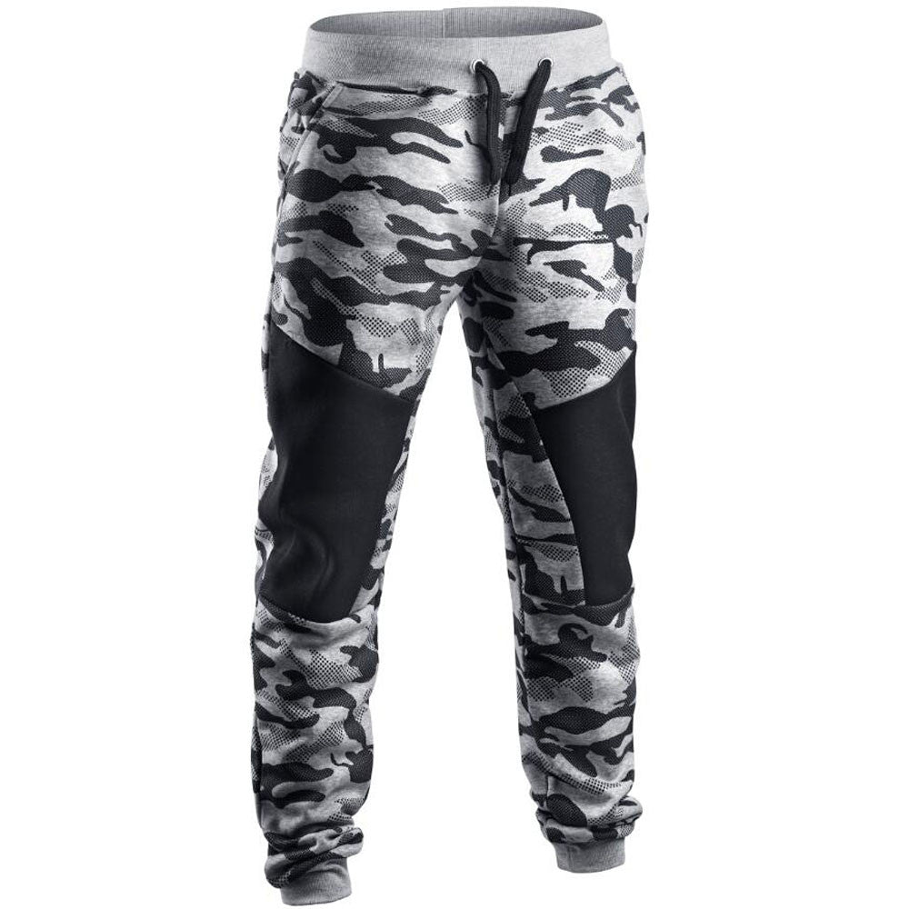 Men's Spring Casual Sweatpants With Camouflage Print