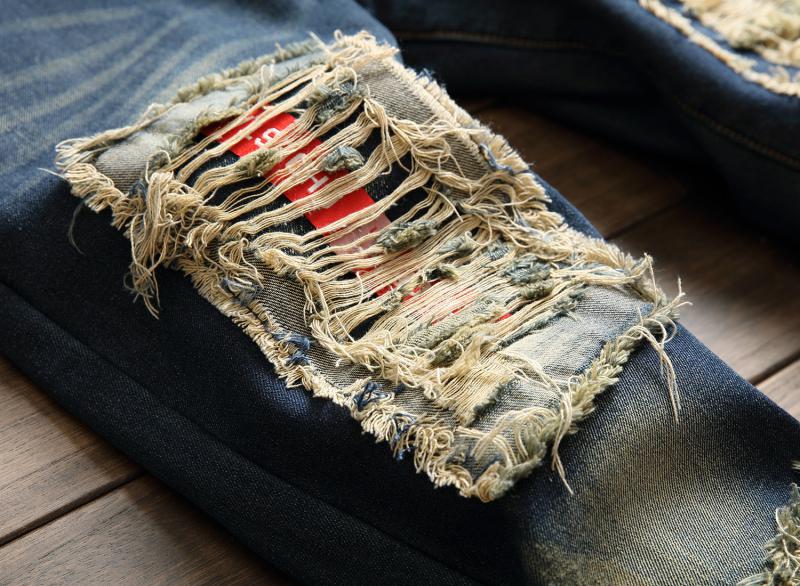 Men's Autumn/Winter Ripped Jeans