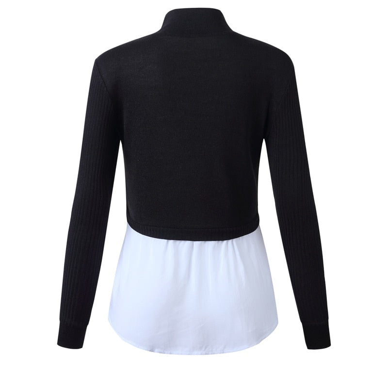Women's Spring/Autumn Casual Long-Sleeved Knitted Pullover