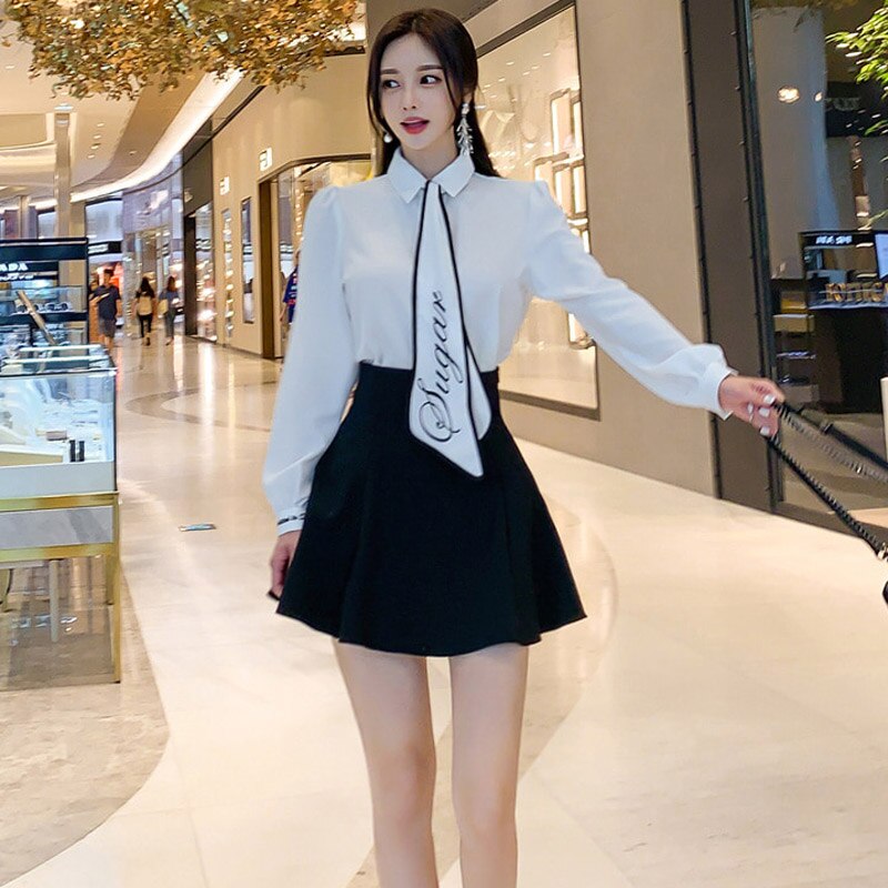 Women's Spring/Summer Casual Polyester Two-Piece "Sugar" Dress