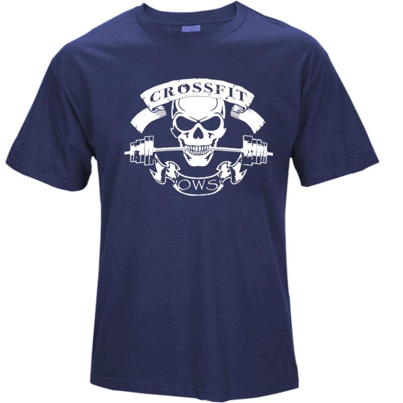 Men's Summer Casual Cotton T-Shirt "Crossfit Ows"