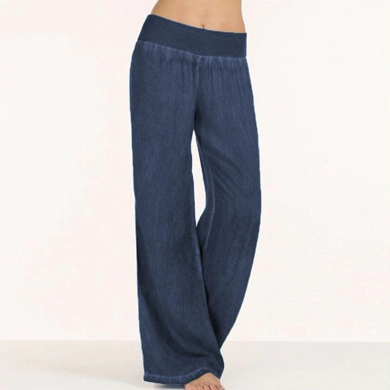 Women's Casual Elastic Waist Jeans
