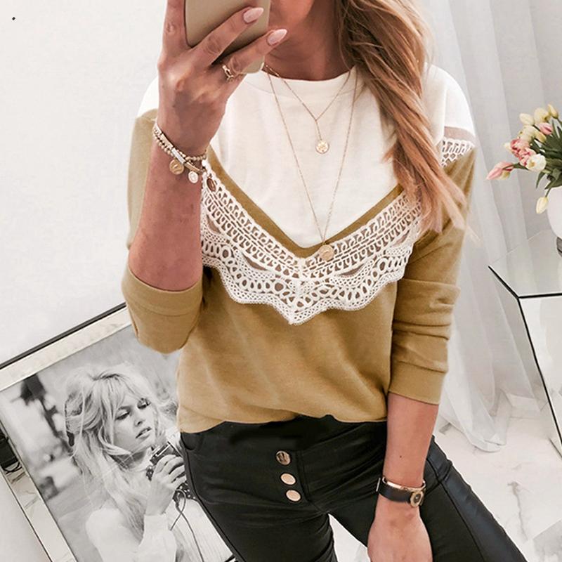 Women's Spring/Autumn Long-Sleeved Loose Knitted Pullover