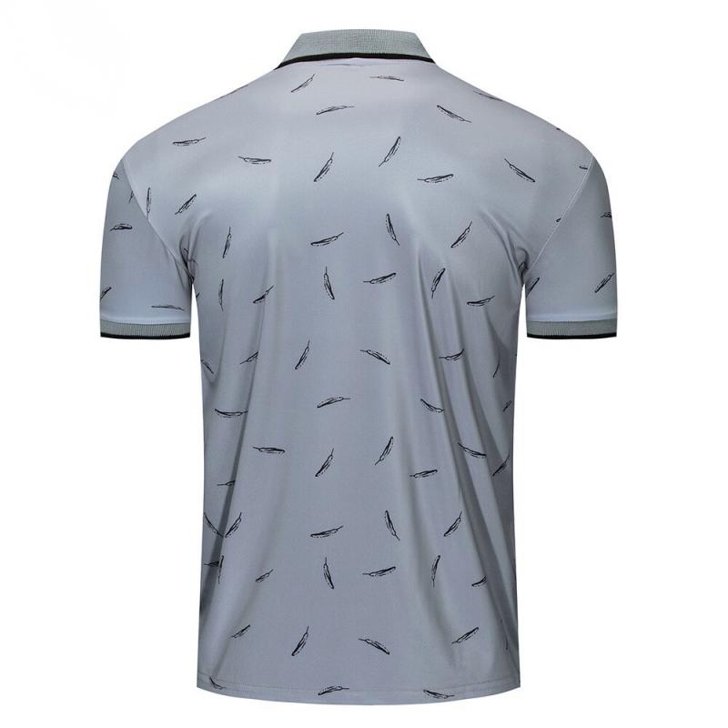 Men's Casual Polo With Print