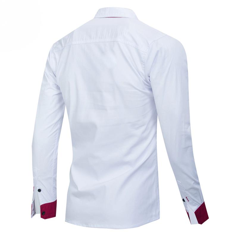 Men's Spring Casual Cotton Long Sleeved Shirt