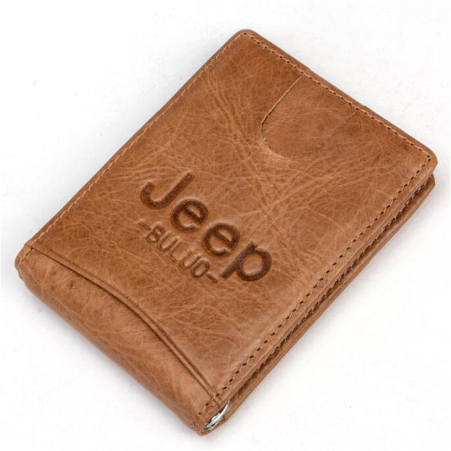 Men's Genuine Leather Thin Wallet