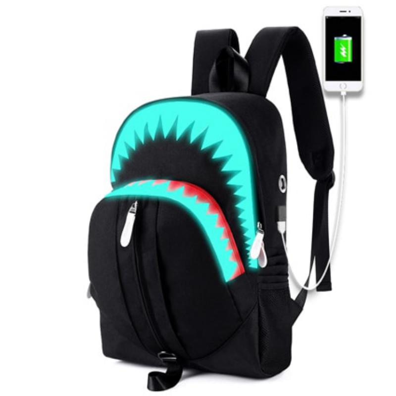 Men's Luminous Backpack With USB Charging | Chest Bag