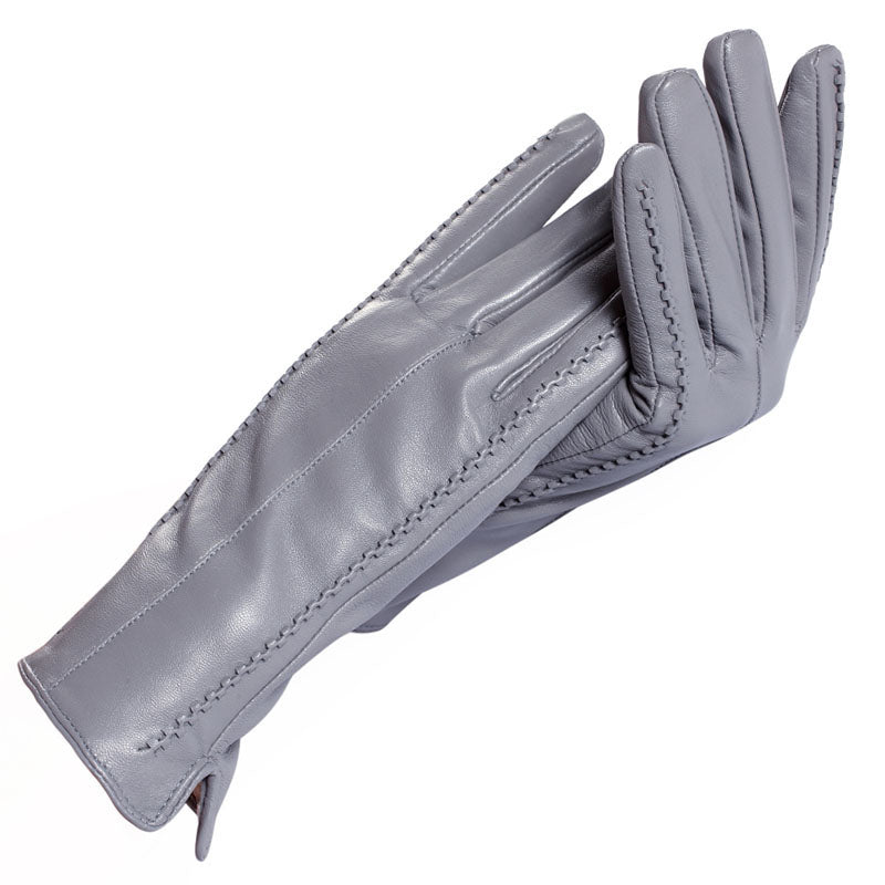 Women's Winter Genuine Leather Gloves With Lining