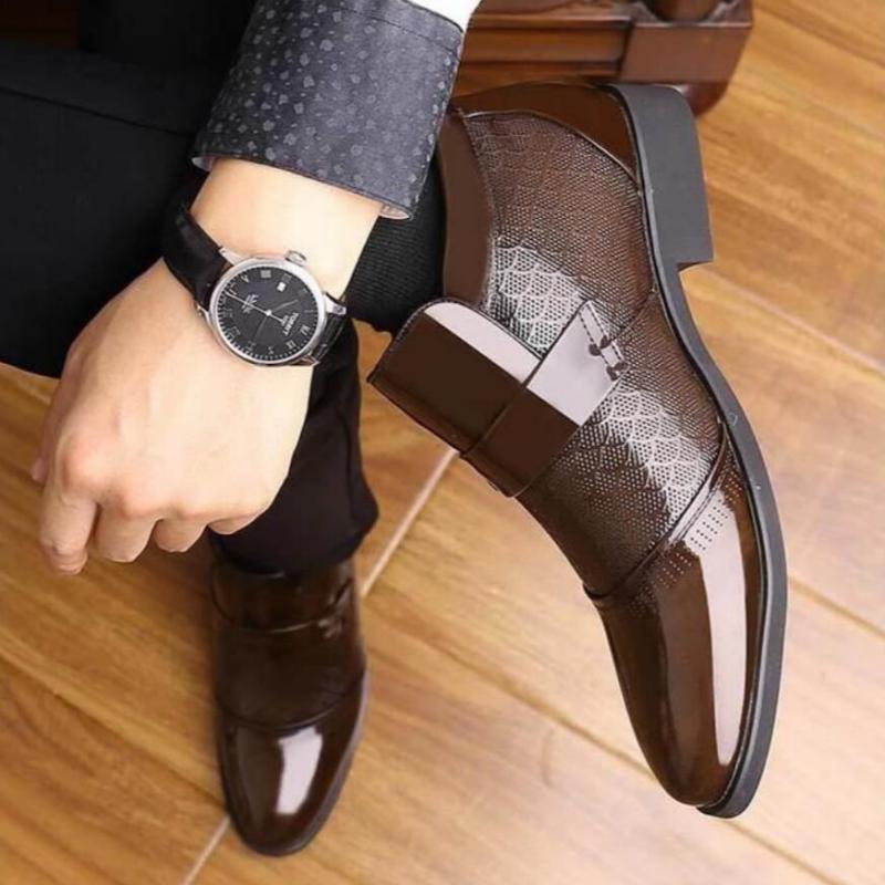 Men's Autumn/Winter Casual Genuine Leather Ankle Boots