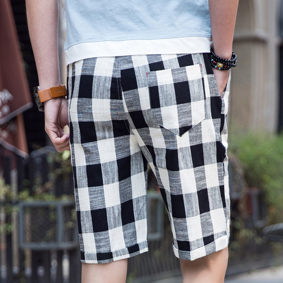 Men's Summer Casual Loose Cotton Shorts
