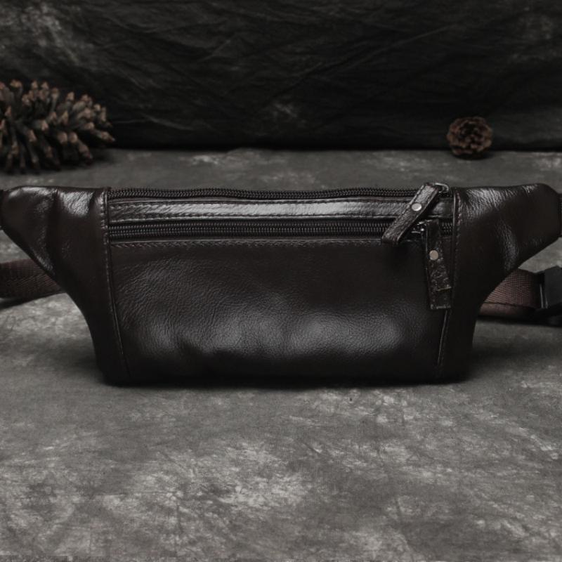 Men's Genuine Leather Waist Pack