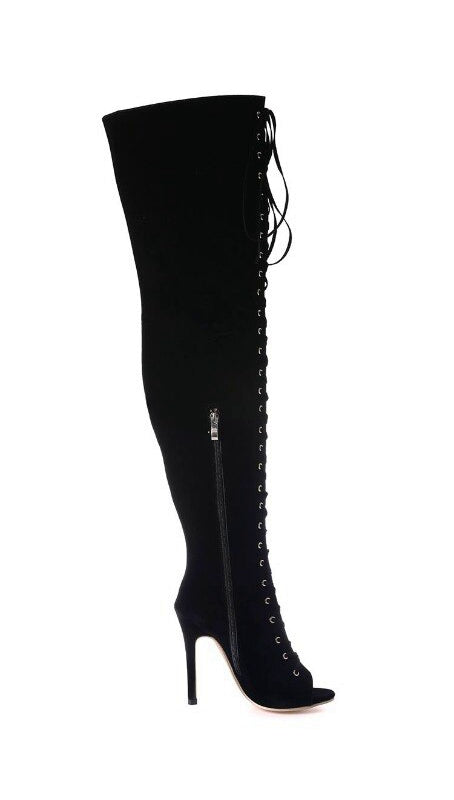 Women's High Boots With Thin Heels