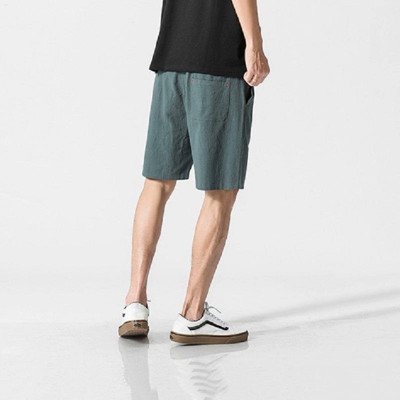 Men's Summer Casual Cotton Breathable Shorts