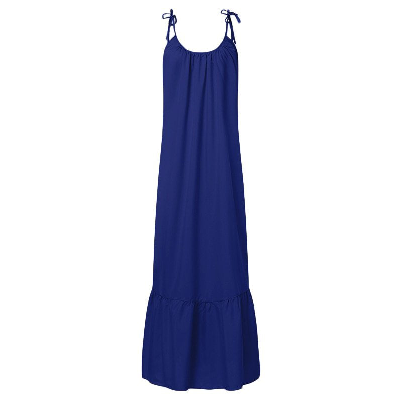 Women's Summer Casual Beach Loose Long Dress | Plus Size