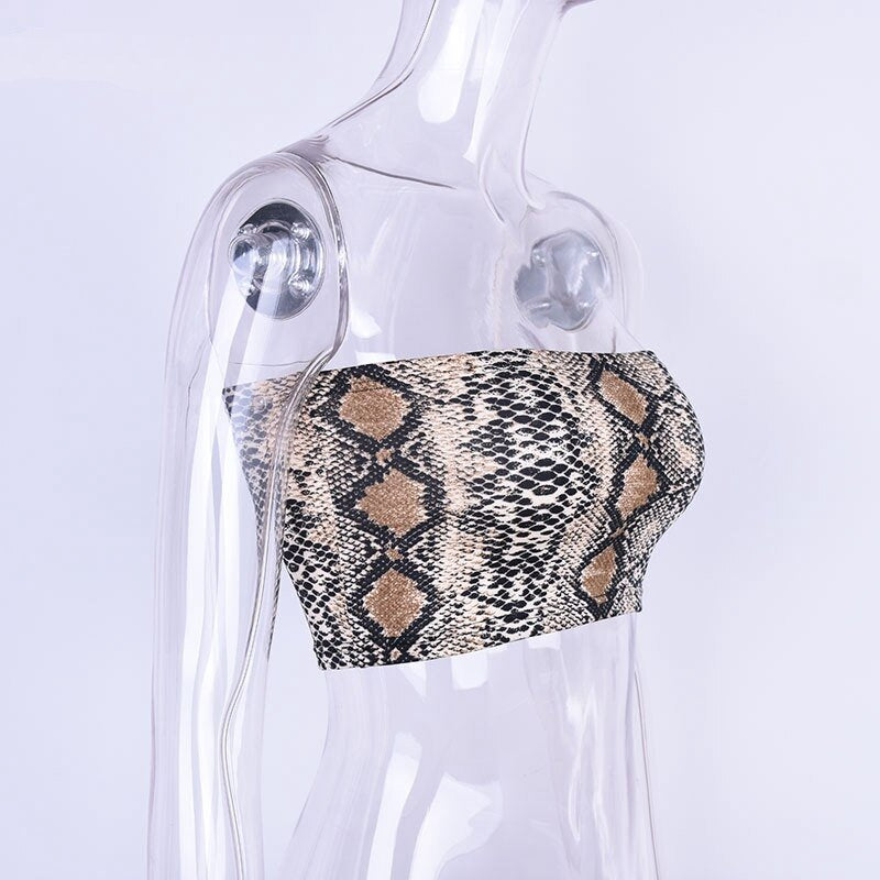 Women's Top With Snake Print