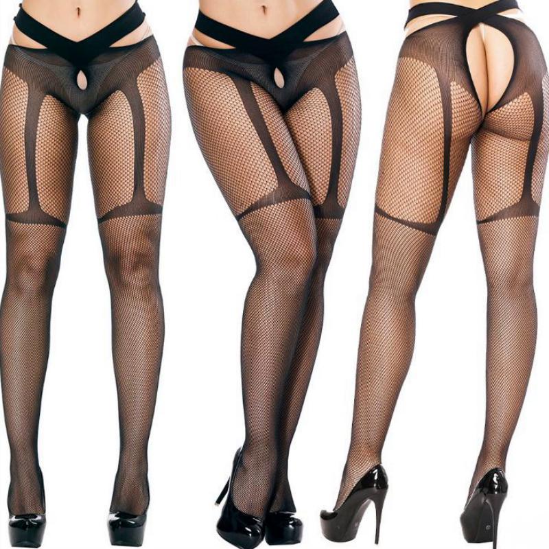 Women's Elastic Transparent Stockings