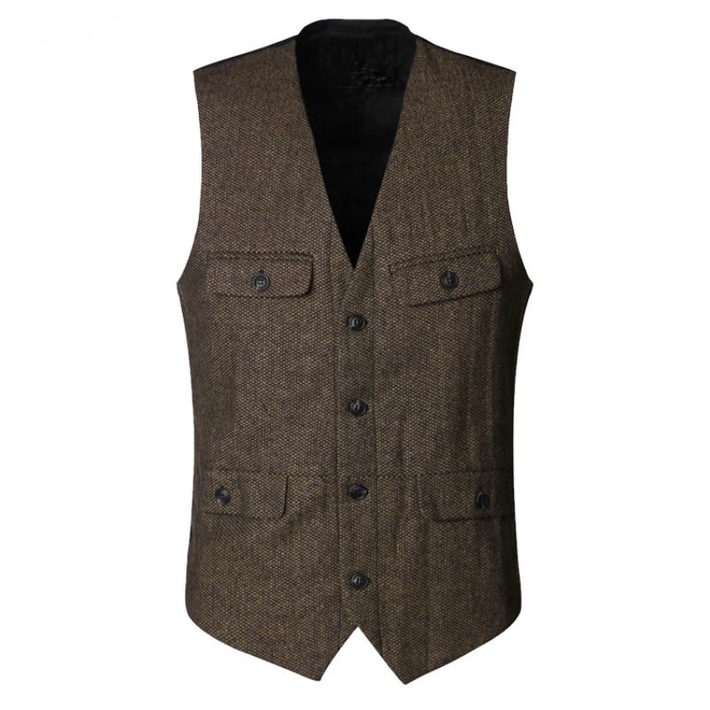 Men's Winter Casual Woolen Vest