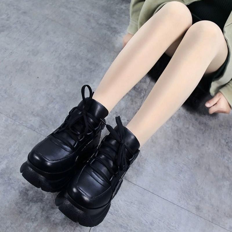 Women's Winter Casual Leather Sneakers