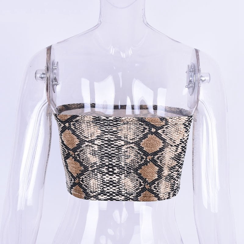 Women's Top With Snake Print