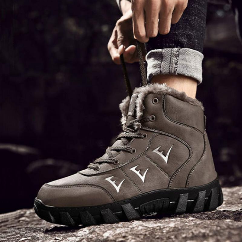 Men's Winter Genuine Leather Ankle Boots