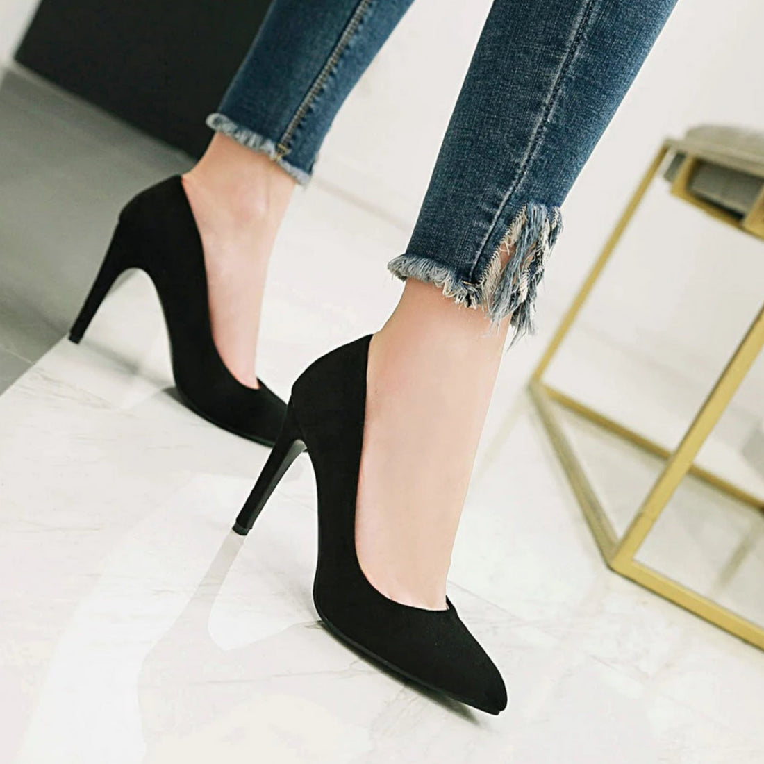Women's Spring/Autumn Casual Pumps With Thin High Heels