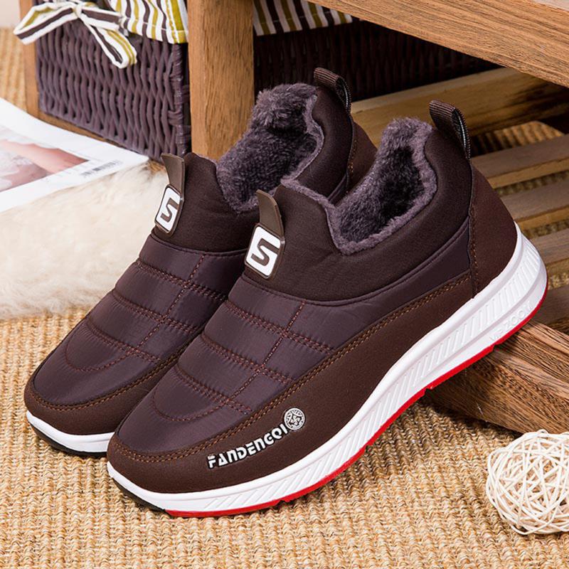 Men's Winter Casual Ankle Boots With Round Toe