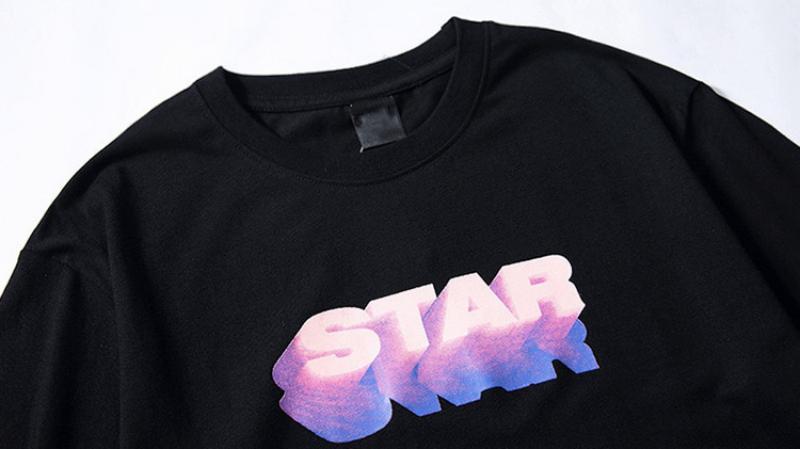 Men's Summer O-Neck T-Shirt "Star"