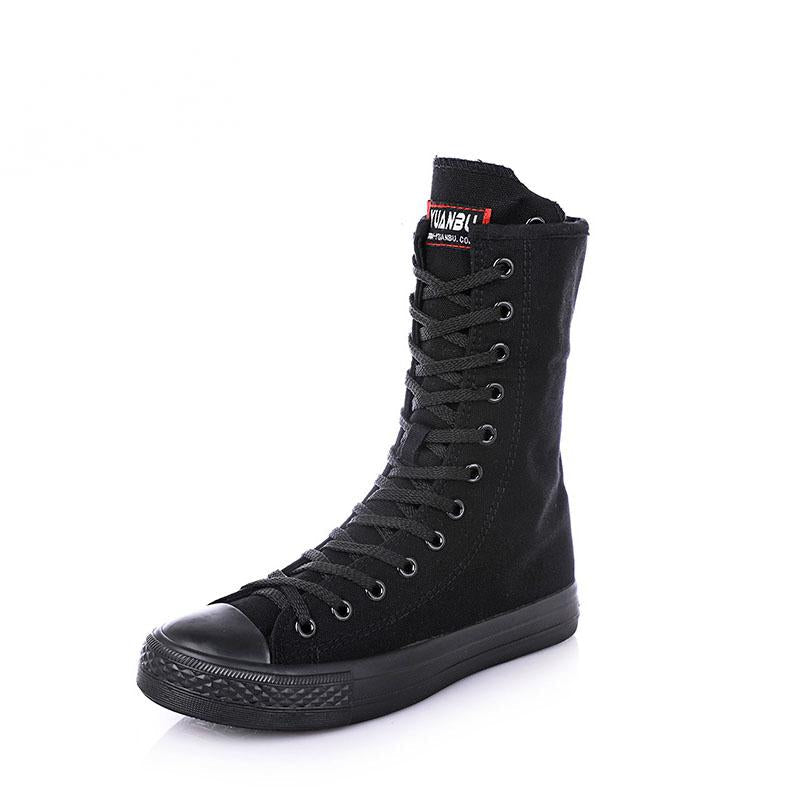 Women's Casual High Boots With Zipper | Plus Size