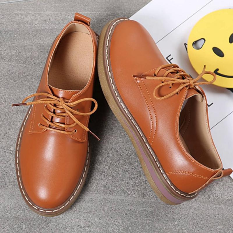 Women's Genuine Leather Flat Shoes