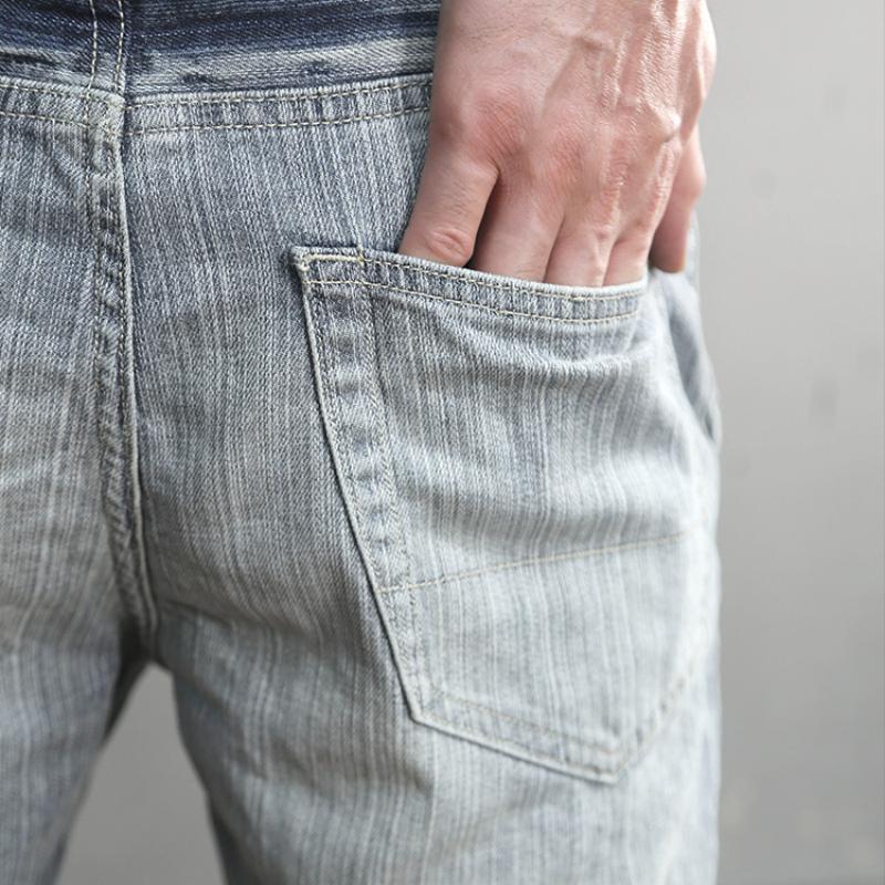 Men's Summer Denim Ripped Shorts