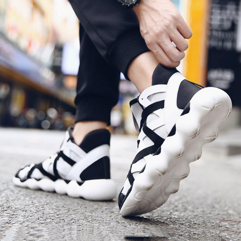Men's Sneakers With Thick Sole