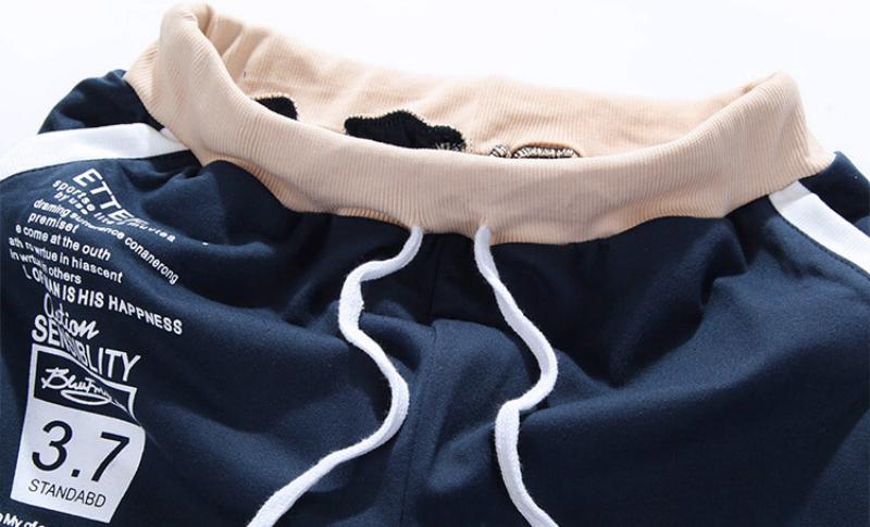 Men's Casual Tracksuit | Short Sleeved Sweatshirt & Shorts