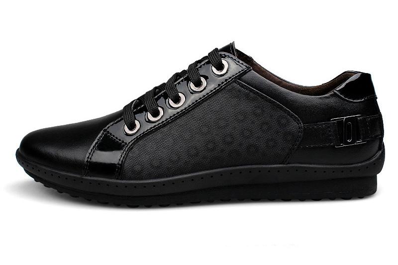 Men's Summer Breathable Genuine Leather Dress Shoes