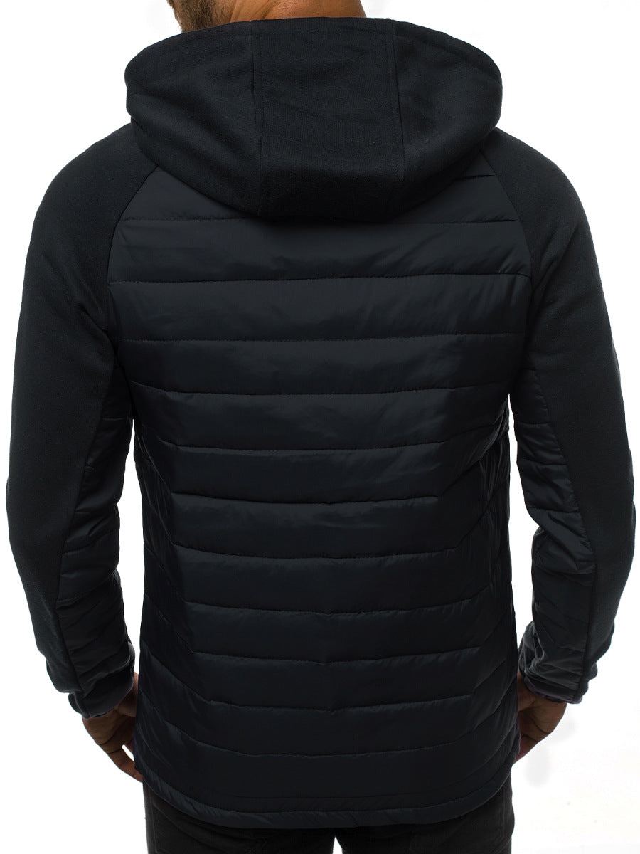 Men's Autumn/Winter Fleece Hooded Jacket