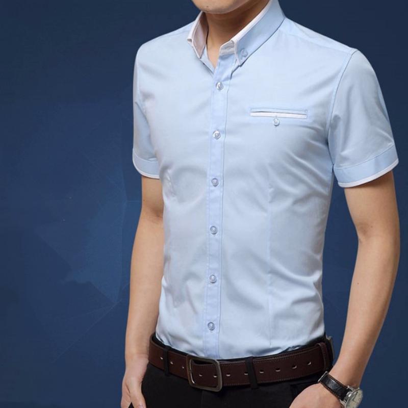 Men's Summer Short Sleeved Shirt | Plus Size