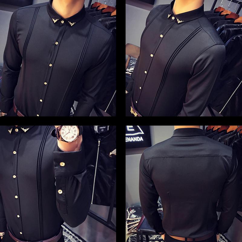 Men's Casual Long Sleeved Shirt | Plus Size