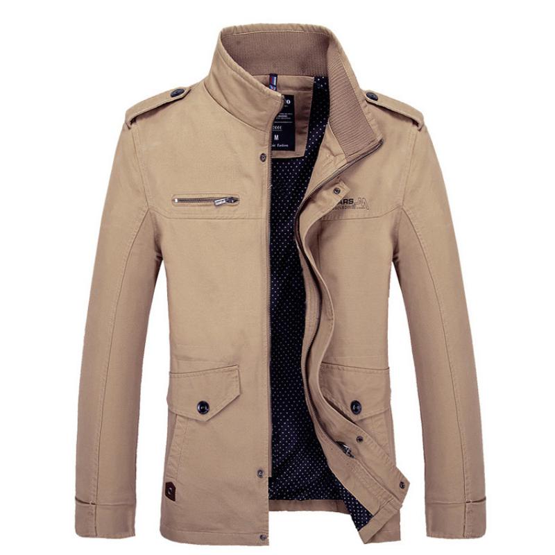 Men's Spring Warm Jacket With Zipper