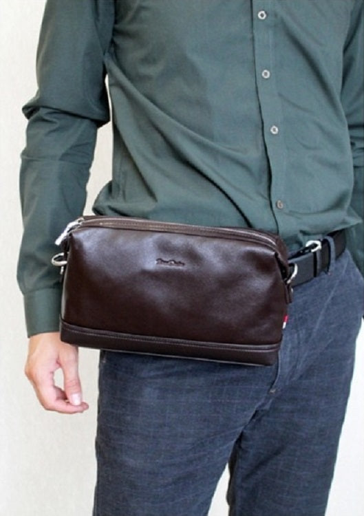 Men's Casual Genuine Leather Shoulder Bag