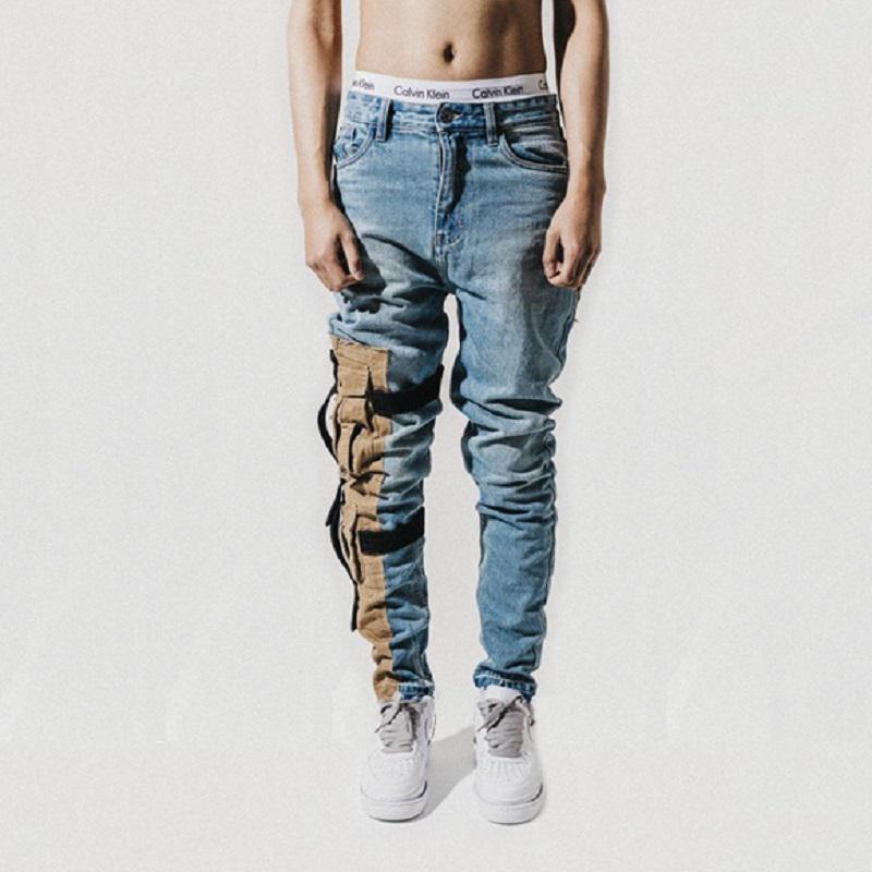 Men's Skinny Jeans With Zipper