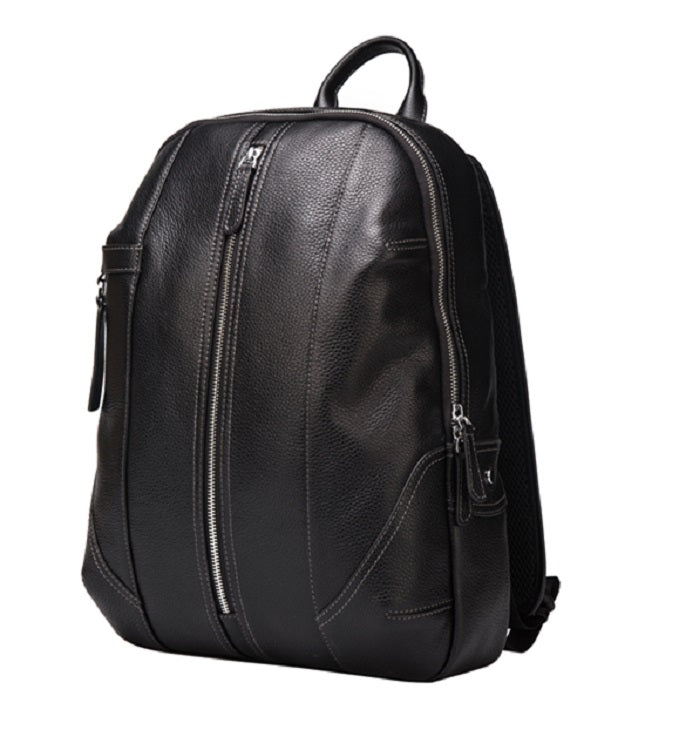 Men's Genuine Leather Backpack For 15 Inch Laptop